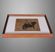 礼泉书画装裱配框服务案例